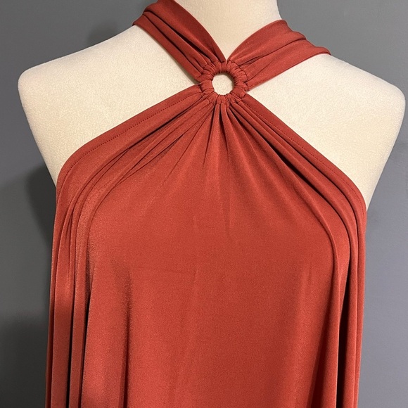 Lane Bryant Brandy color Swing O-Ring Halter Top size 26/28 NWTs - Picture 5 of 8